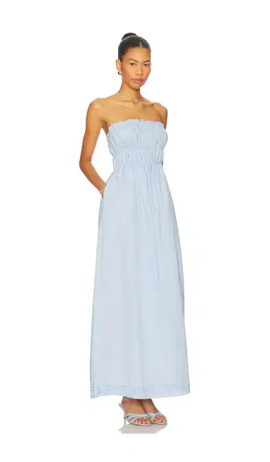 SNDYS Ines Strapless Maxi Dress | Thumbnail 2 SNDYS Ines Strapless Maxi Dress | Thumbnail 2