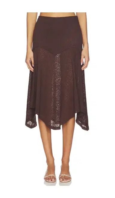 Runaway The Label Roxelle Handkerchief Midi Skirt | Thumbnail 1 Runaway The Label Roxelle Handkerchief Midi Skirt | Thumbnail 1