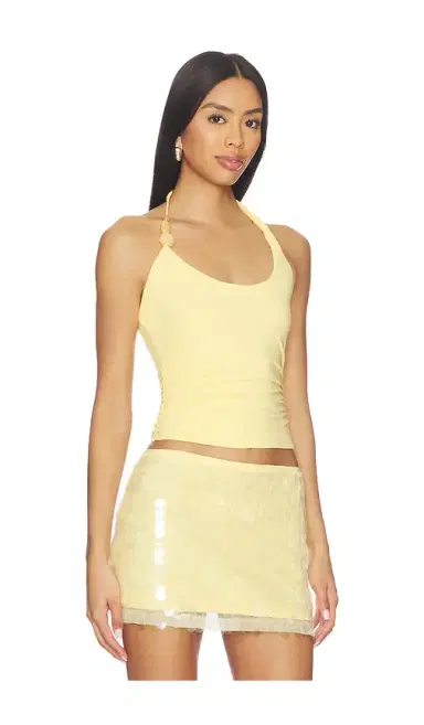 SNDYS Lexie Twist Halter Tank Top | Thumbnail 2 SNDYS Lexie Twist Halter Tank Top | Thumbnail 2