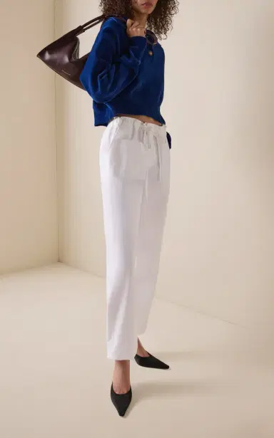 Victoria Beckham Cargo Cotton Trousers | Thumbnail 2 Victoria Beckham Cargo Cotton Trousers | Thumbnail 2