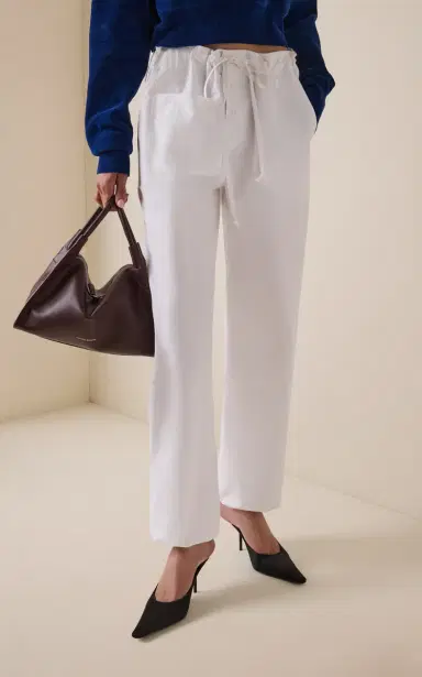 Victoria Beckham Cargo Cotton Trousers | Thumbnail 3 Victoria Beckham Cargo Cotton Trousers | Thumbnail 3