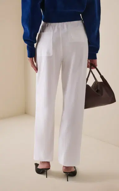 Victoria Beckham Cargo Cotton Trousers | Thumbnail 4 Victoria Beckham Cargo Cotton Trousers | Thumbnail 4