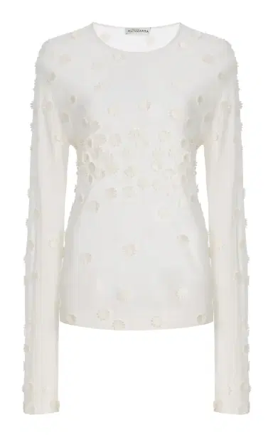 Altuzarra Carter Embellished Mesh Top | Thumbnail 8 Altuzarra Carter Embellished Mesh Top | Thumbnail 8