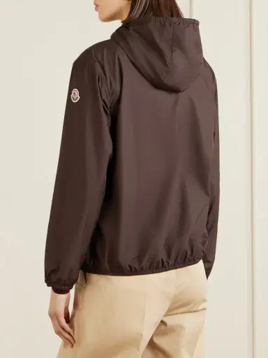 Moncler Fegeos Logo-appliquéd Hooded Shell Jacket | Thumbnail 4 Moncler Fegeos Logo-appliquéd Hooded Shell Jacket | Thumbnail 4