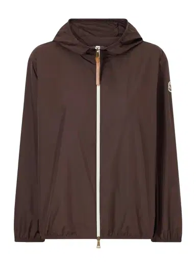 Moncler Fegeos Logo-appliquéd Hooded Shell Jacket | Thumbnail 1 Moncler Fegeos Logo-appliquéd Hooded Shell Jacket | Thumbnail 1