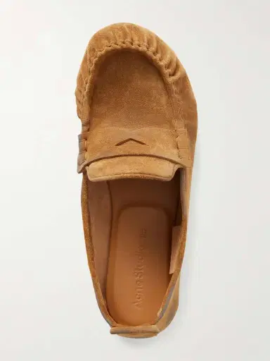 Acne Studios Distressed Suede Loafers | Thumbnail 6 Acne Studios Distressed Suede Loafers | Thumbnail 6