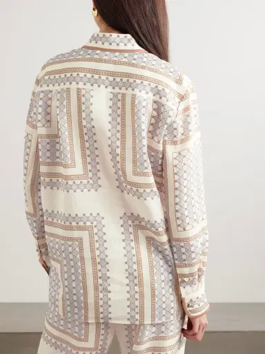 Zimmermann Printed Ramie Shirt | Thumbnail 3 Zimmermann Printed Ramie Shirt | Thumbnail 3