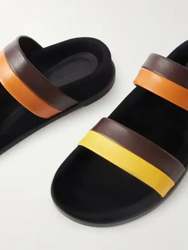 Gabriela Hearst Striker Color-block Leather Sandals | Thumbnail 4 Gabriela Hearst Striker Color-block Leather Sandals | Thumbnail 4