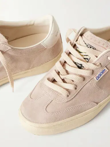 Golden Goose Soul Star Distressed Leather-trimmed Suede Sneakers | Thumbnail 5 Golden Goose Soul Star Distressed Leather-trimmed Suede Sneakers | Thumbnail 5