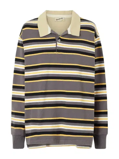 Sanderlak Striped Cotton-jersey Polo Shirt | Thumbnail 1 Sanderlak Striped Cotton-jersey Polo Shirt | Thumbnail 1