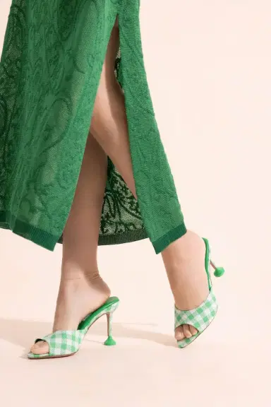 Aquazzura Bisous Mule 85 | Thumbnail 3 Aquazzura Bisous Mule 85 | Thumbnail 3