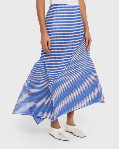 Issey Miyake Striped Sculpted Midi Skirt | Thumbnail 8 Issey Miyake Striped Sculpted Midi Skirt | Thumbnail 8