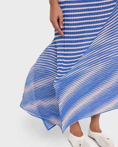 Issey Miyake Striped Sculpted Midi Skirt | Thumbnail 9 Issey Miyake Striped Sculpted Midi Skirt | Thumbnail 9