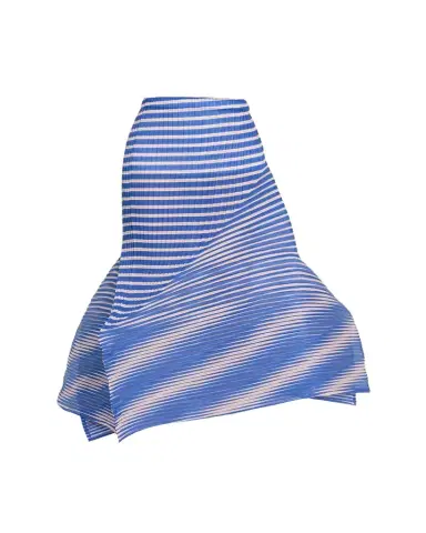 Issey Miyake Striped Sculpted Midi Skirt | Thumbnail 1 Issey Miyake Striped Sculpted Midi Skirt | Thumbnail 1