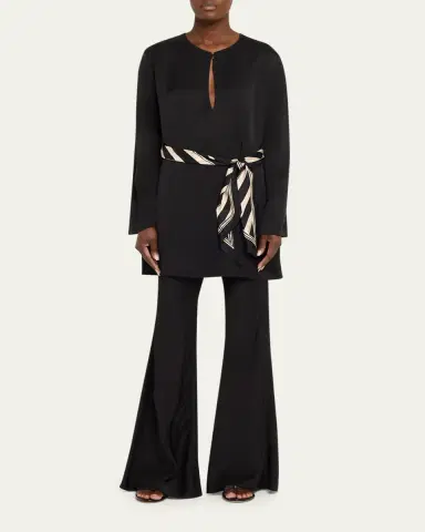 Zimmermann Rebellion Twill Flare Pants | Thumbnail 2 Zimmermann Rebellion Twill Flare Pants | Thumbnail 2