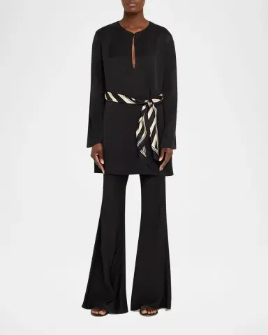 Zimmermann Rebellion Twill Flare Pants | Thumbnail 6 Zimmermann Rebellion Twill Flare Pants | Thumbnail 6