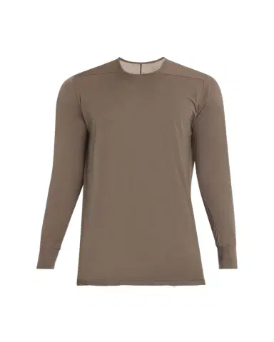 DRKSHDW RICK OWENS Men's Cotton Front Yoke Long-Sleeve T-Shirt | Thumbnail 1 DRKSHDW RICK OWENS Men's Cotton Front Yoke Long-Sleeve T-Shirt | Thumbnail 1