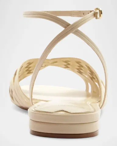 Alexandre Birman Lilian Leather Flat Sandals | Thumbnail 7 Alexandre Birman Lilian Leather Flat Sandals | Thumbnail 7
