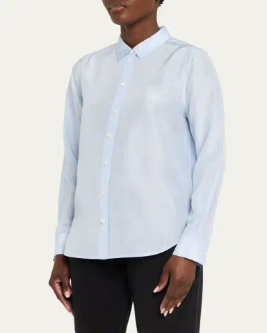 FRAME The Striped Classic Shirt | Thumbnail 4 FRAME The Striped Classic Shirt | Thumbnail 4