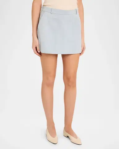 FRAME The Suede Mini Skirt | Thumbnail 8 FRAME The Suede Mini Skirt | Thumbnail 8
