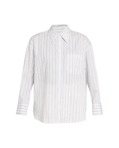 TWP Big Joe Shirt in Hairline Stripe | Thumbnail 1 TWP Big Joe Shirt in Hairline Stripe | Thumbnail 1