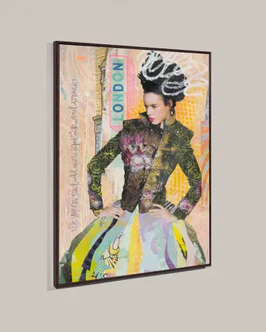 RFA Fine Art Fashion Fix London' Wall Art on Canvas | Thumbnail 2 RFA Fine Art Fashion Fix London' Wall Art on Canvas | Thumbnail 2