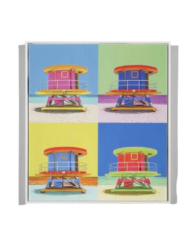 RFA Fine Art "Silkscreen Miami 1" Giclee Canvas Art By H. Scott | Thumbnail 1 RFA Fine Art "Silkscreen Miami 1" Giclee Canvas Art By H. Scott | Thumbnail 1