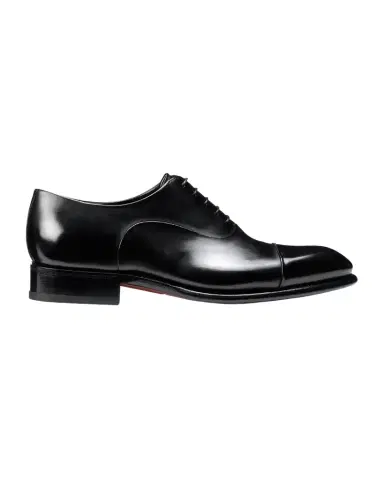 Santoni Men's Isaac Cap-Toe Leather Oxford Shoes | Thumbnail 1 Santoni Men's Isaac Cap-Toe Leather Oxford Shoes | Thumbnail 1