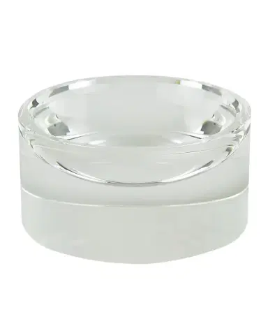 Tizo Clear Crystal Bowl Round 8"Diameter | Thumbnail 1 Tizo Clear Crystal Bowl Round 8"Diameter | Thumbnail 1