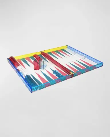 Tizo Lucite Backgammon Set | Thumbnail 3 Tizo Lucite Backgammon Set | Thumbnail 3