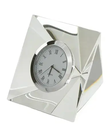 Tizo Clear Crystal Diamond Clock | Thumbnail 1 Tizo Clear Crystal Diamond Clock | Thumbnail 1