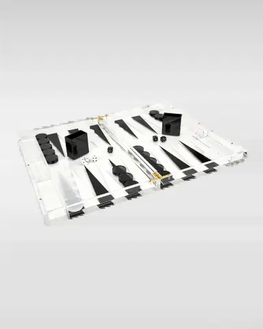 Tizo Lucite Backgammon Set | Thumbnail 2 Tizo Lucite Backgammon Set | Thumbnail 2