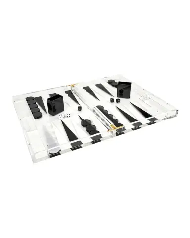 Tizo Lucite Backgammon Set | Thumbnail 1 Tizo Lucite Backgammon Set | Thumbnail 1