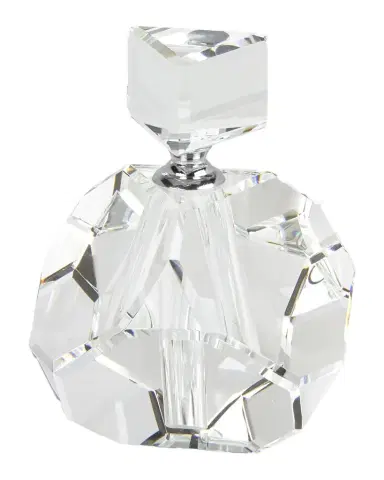 Tizo Clear Crystal Faceted Diamond Cut Perfume Bottle | Thumbnail 1 Tizo Clear Crystal Faceted Diamond Cut Perfume Bottle | Thumbnail 1