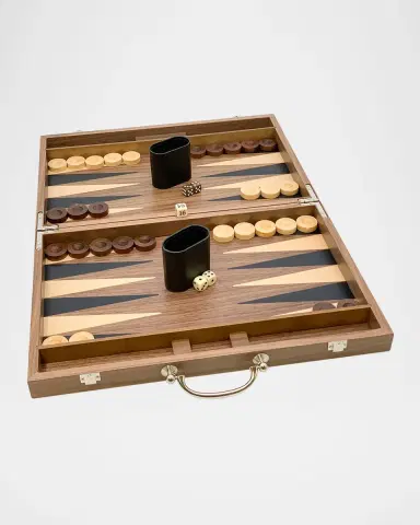 Tizo Inlaid Wood Backgammon Set | Thumbnail 2 Tizo Inlaid Wood Backgammon Set | Thumbnail 2