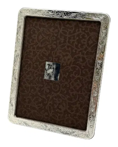 Tizo STERLING ROUNDED ENGRAVED FRAME | Thumbnail 1 Tizo STERLING ROUNDED ENGRAVED FRAME | Thumbnail 1