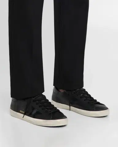 Golden Goose Men 's Super-Star Low-Top Leather Sneakers | Thumbnail 2 Golden Goose Men 's Super-Star Low-Top Leather Sneakers | Thumbnail 2
