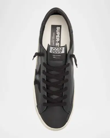Golden Goose Men 's Super-Star Low-Top Leather Sneakers | Thumbnail 5 Golden Goose Men 's Super-Star Low-Top Leather Sneakers | Thumbnail 5