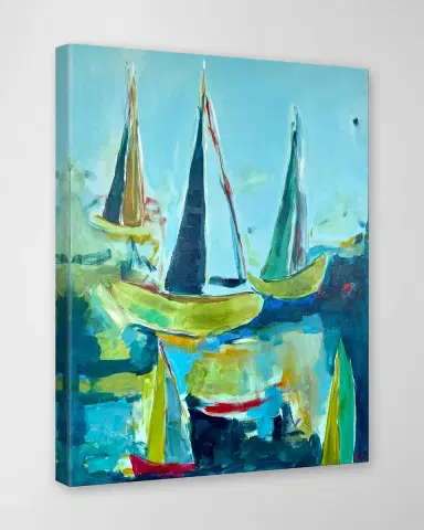RFA Fine Art "Come Sail Away" Hand-Embellished Giclee by Kate Baldock | Thumbnail 3 RFA Fine Art "Come Sail Away" Hand-Embellished Giclee by Kate Baldock | Thumbnail 3