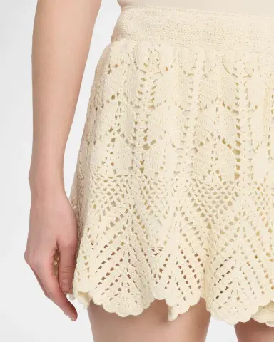 Zimmermann Awaken Lace Crochet Shorts | Thumbnail 5 Zimmermann Awaken Lace Crochet Shorts | Thumbnail 5