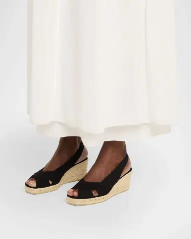 Castañer 65mm Diana Canvas Espadrille Wedge Sandals | Thumbnail 2 Castañer 65mm Diana Canvas Espadrille Wedge Sandals | Thumbnail 2