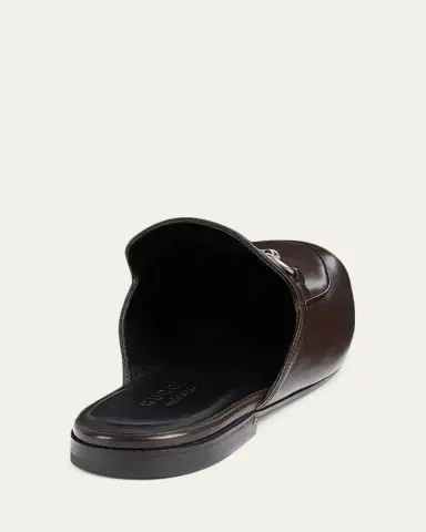 Gucci Men's Leather Horsebit Mules | Thumbnail 2 Gucci Men's Leather Horsebit Mules | Thumbnail 2