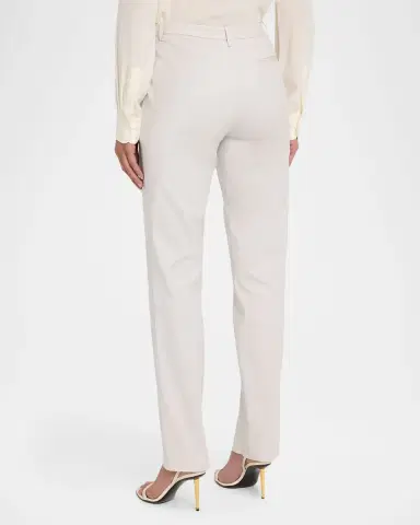 Emporio Armani Cotton Couture Tapered Trousers | Thumbnail 3 Emporio Armani Cotton Couture Tapered Trousers | Thumbnail 3