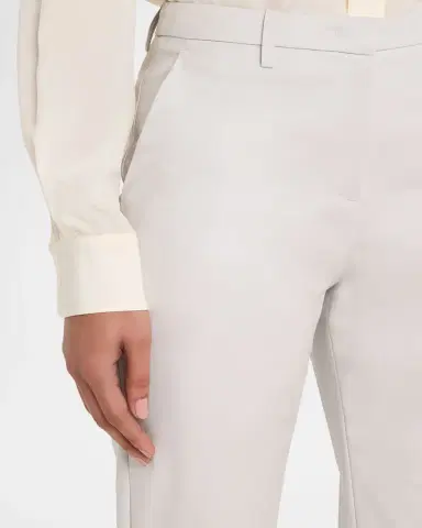 Emporio Armani Cotton Couture Tapered Trousers | Thumbnail 5 Emporio Armani Cotton Couture Tapered Trousers | Thumbnail 5
