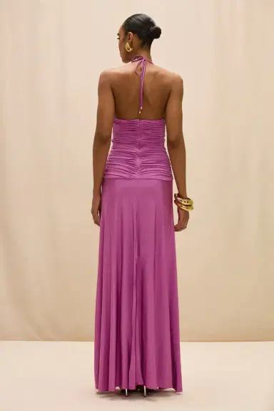 PatBo GISELE JERSEY BACK SLIT MAXI DRESS | Thumbnail 4 PatBo GISELE JERSEY BACK SLIT MAXI DRESS | Thumbnail 4