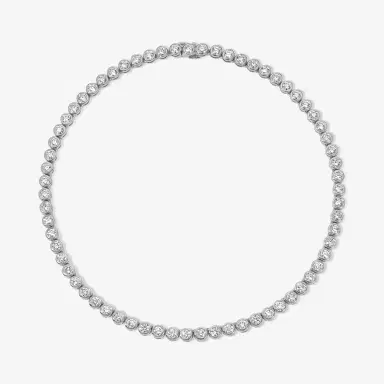 Stephanie Gottlieb Margot Bezel Tennis Necklace | Thumbnail 2 Stephanie Gottlieb Margot Bezel Tennis Necklace | Thumbnail 2