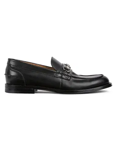 Gucci Men's Horsebit Leather Moccasin Loafers - Dark Green | Thumbnail 6 Gucci Men's Horsebit Leather Moccasin Loafers - Dark Green | Thumbnail 6