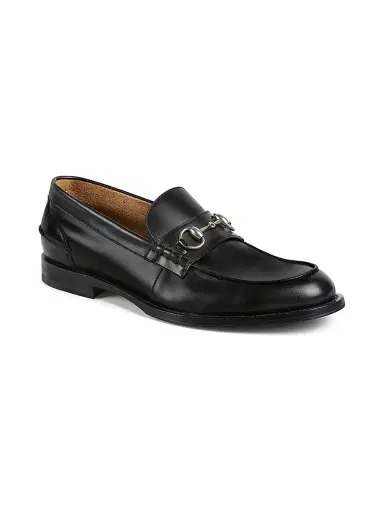 Gucci Men's Horsebit Leather Moccasin Loafers - Dark Green | Thumbnail 7 Gucci Men's Horsebit Leather Moccasin Loafers - Dark Green | Thumbnail 7