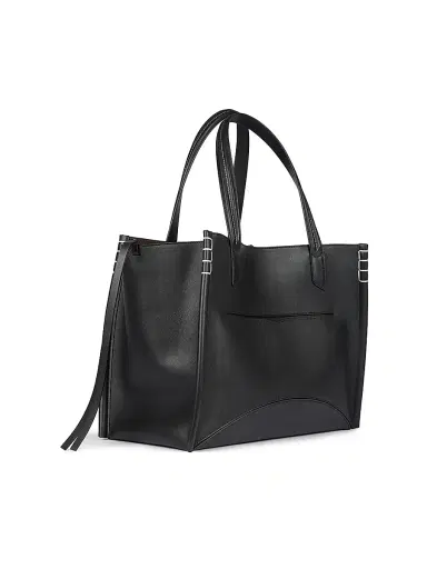 JW Anderson Women's Loafer Leather Tote Bag - Black | Thumbnail 4 JW Anderson Women's Loafer Leather Tote Bag - Black | Thumbnail 4