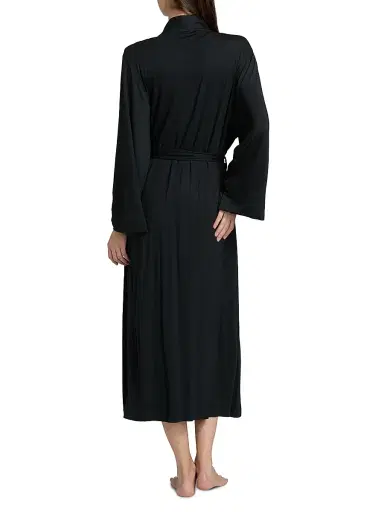 Papinelle Women's Kate Modal Soft Robe - Black - Size XS | Thumbnail 5 Papinelle Women's Kate Modal Soft Robe - Black - Size XS | Thumbnail 5